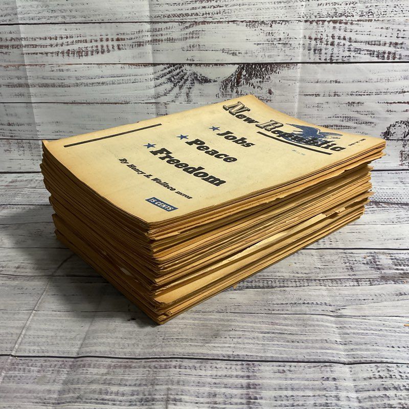 Lot Of 28 Vintage New Republic Magazines 1946-1947 (Incomplete)