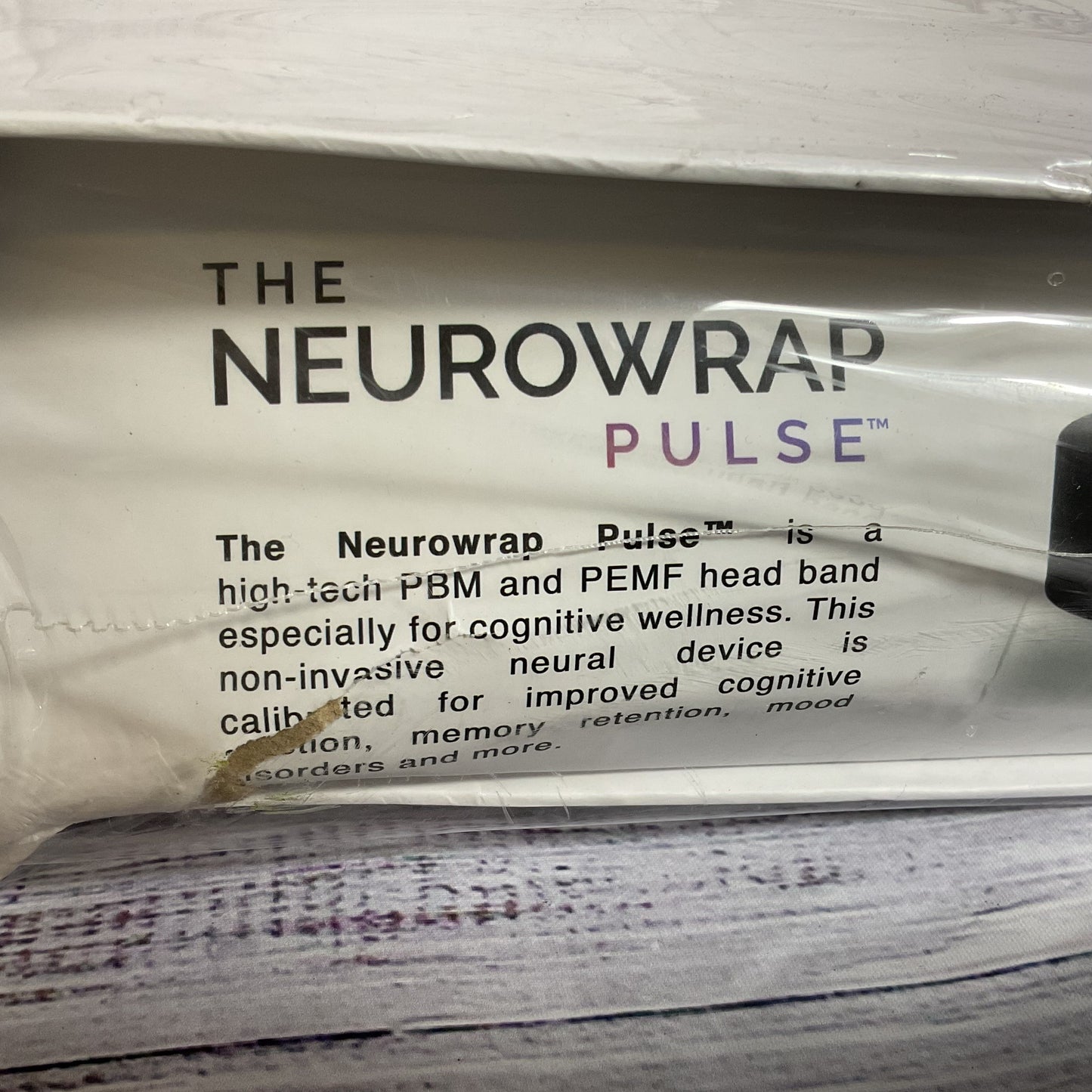 NEW THE NEUROWRAP Pulse Up-Brain Yourself Headband (1 of 2)