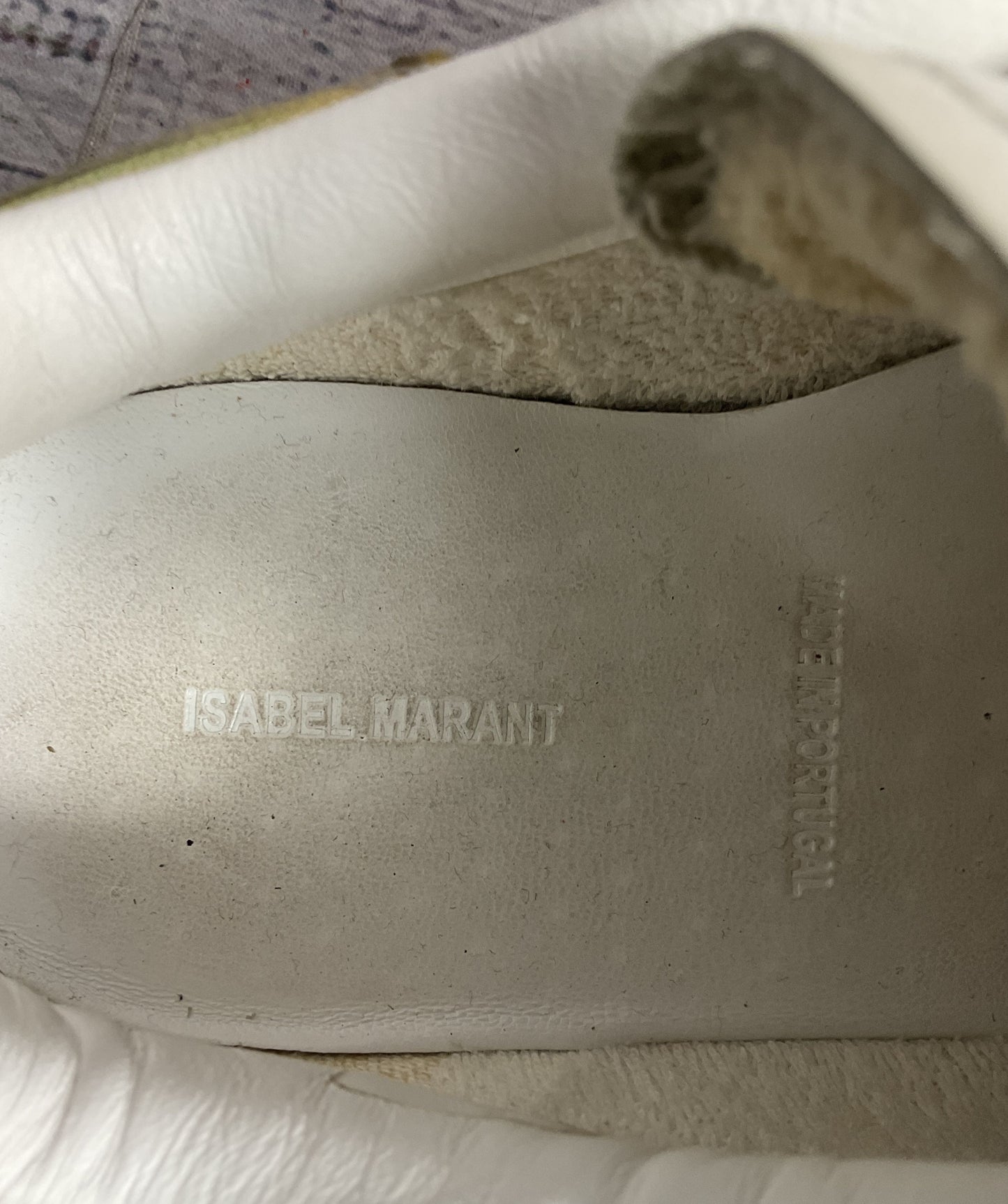 Isabel Marant Leather Beth Sneaker Multicolor 41