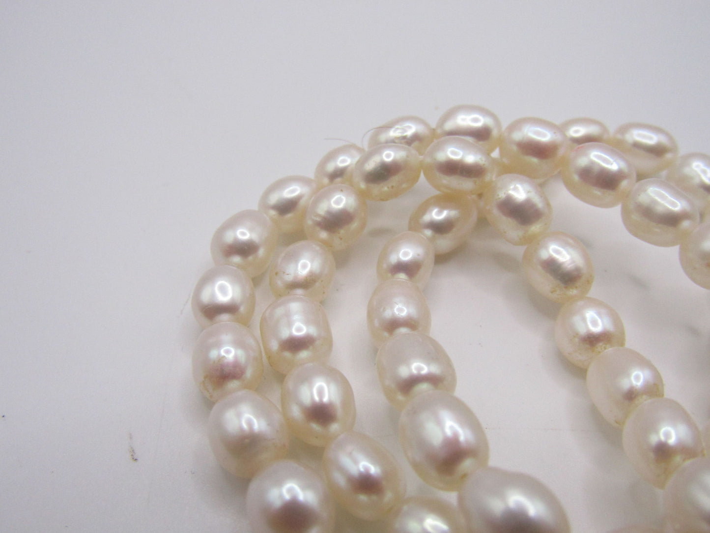FIC 15 7/8" Freshwater Baroque Pearl Necklace With 14k Yellow Gold Clasp