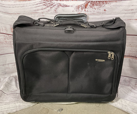 Delsey Rolling Garment Bag Suitcase Black