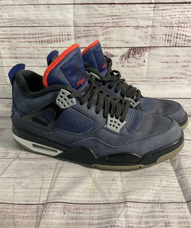 Size 13- Jordan 4 Winter Loyal Blue 2019 Men's CQ9597-401