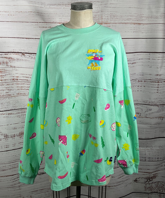 Disney Pixar Toy Story Summer Splash Chillin & Grillin Spirit Jersey Green L