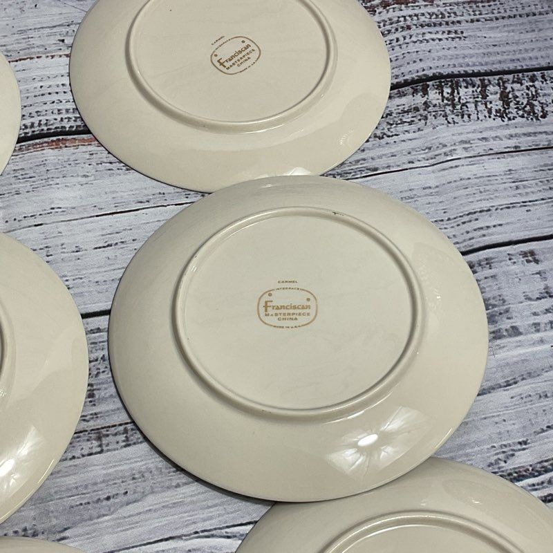 Franciscan Fine China Carmel 12 Pc. 6" Dessert Plate Set