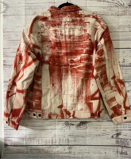 Men's Supreme Rust and Beige Work Jacket Size L