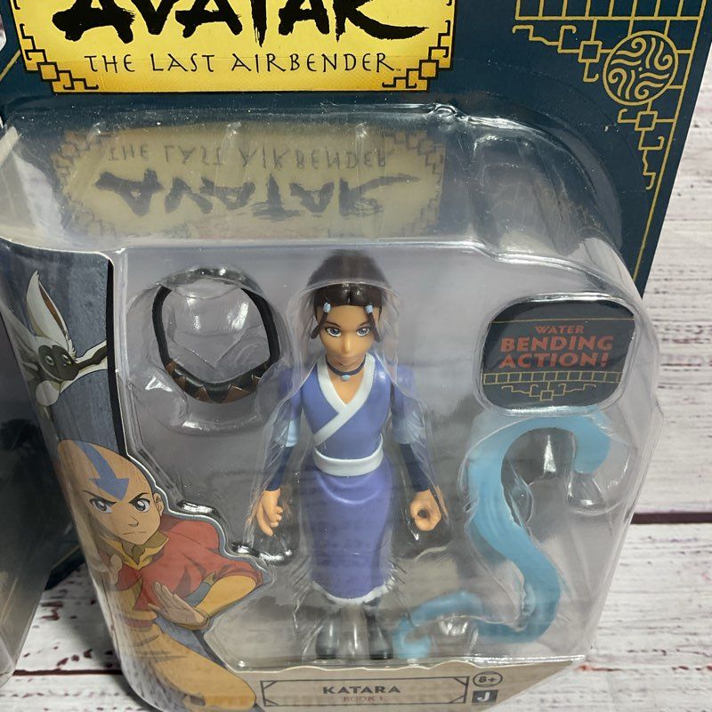 Nickelodeon Avatar The Last Airbender Katara/Sokka Book 1 Jazwares Figure Bundle