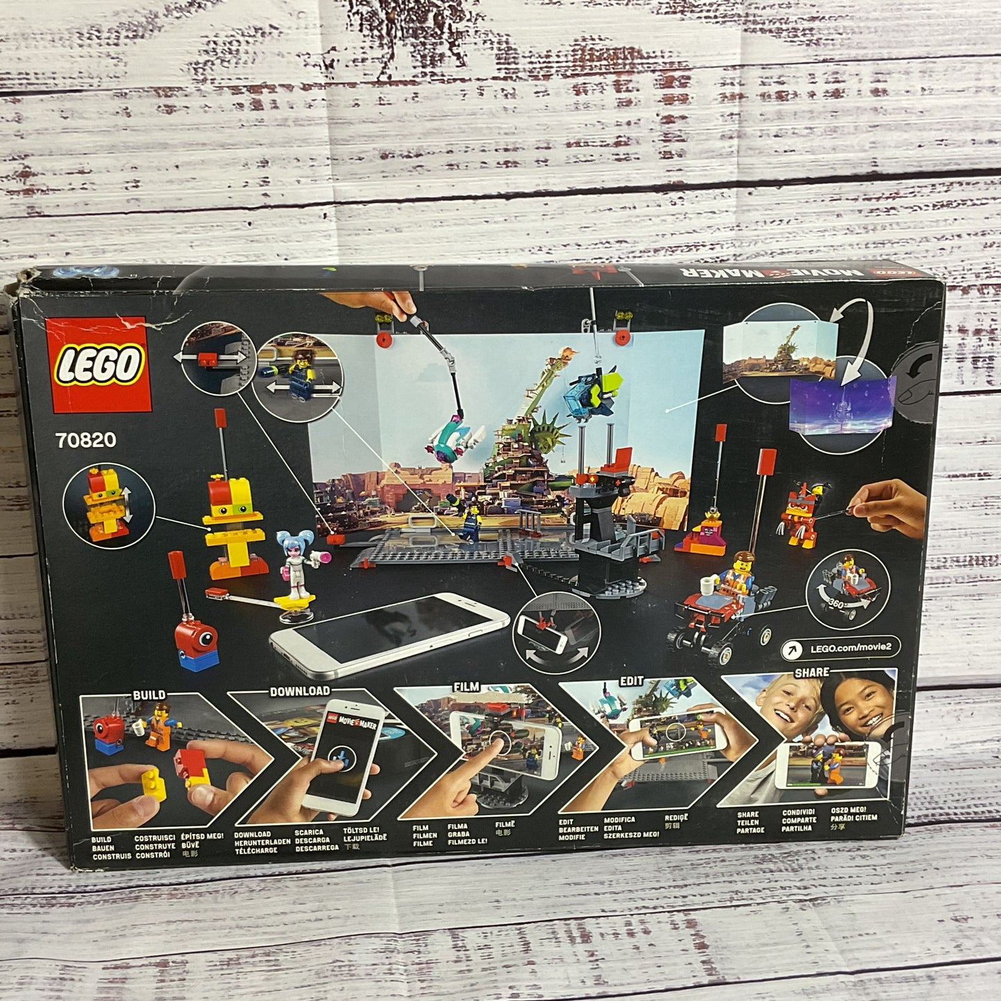 NEW LEGO The Lego Movie 2 Movie Maker #70820 (DAMAGED BOX)