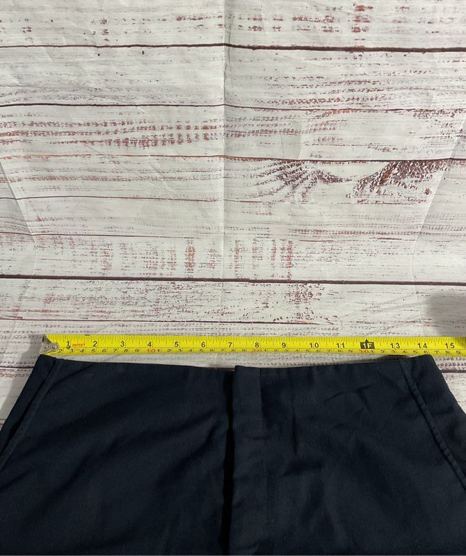 Ralph Lauren RL Women's Navy Blue Pants Size 4 Cotton Blend Black Label