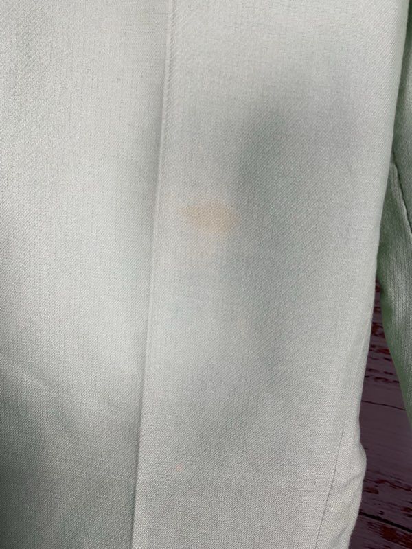 Sandro Paris Women’s Mint Green 2 Piece Suit Jacket & Pants Size 36