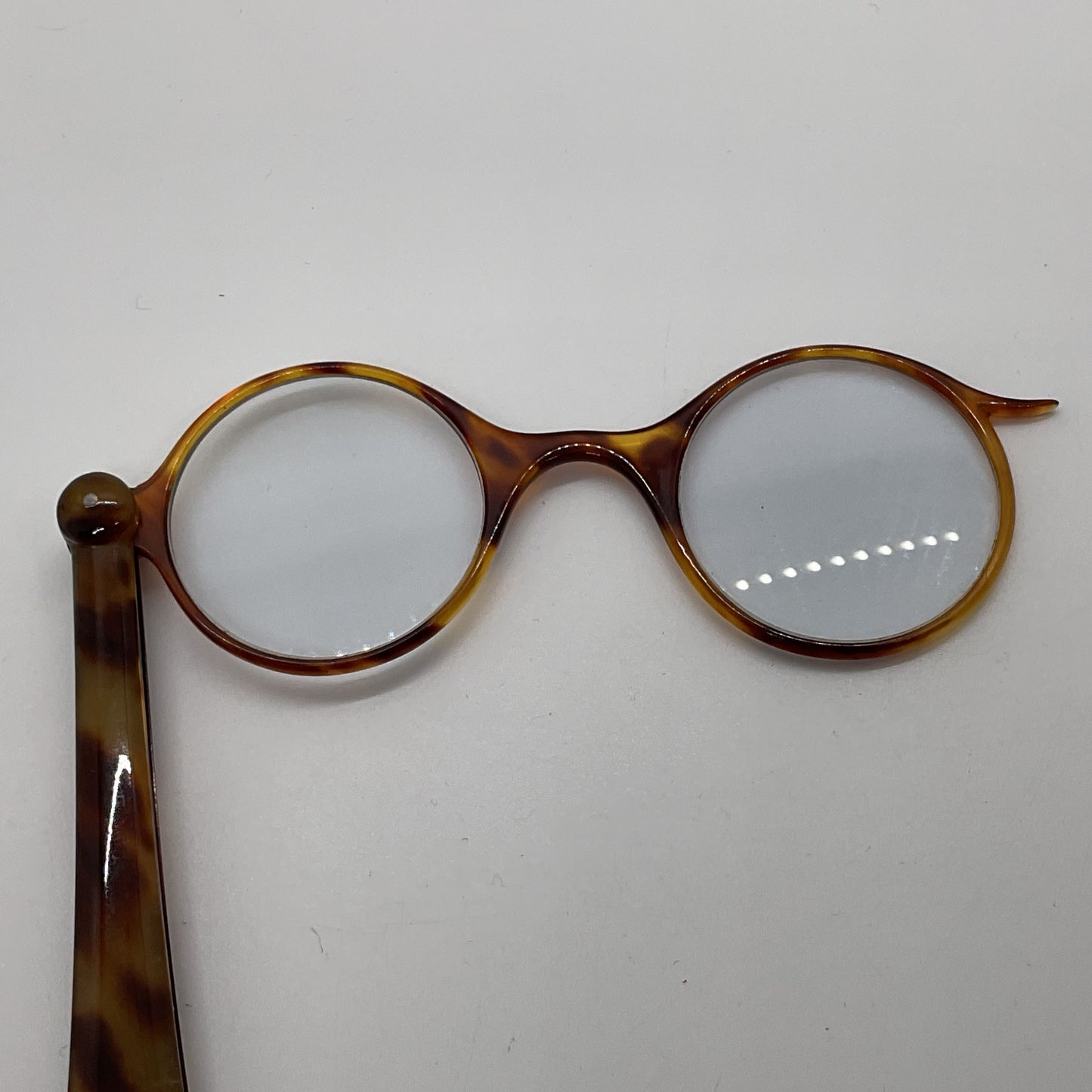 VTG. Mid Century Lorgnette Bakelite Tortoise Opera Glasses