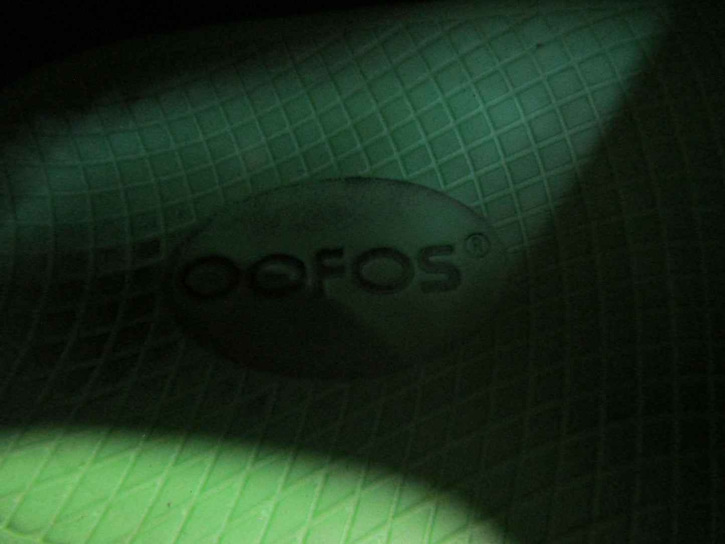 Oofos OOmg Men's Black Low Top Sneakers Size 11.5