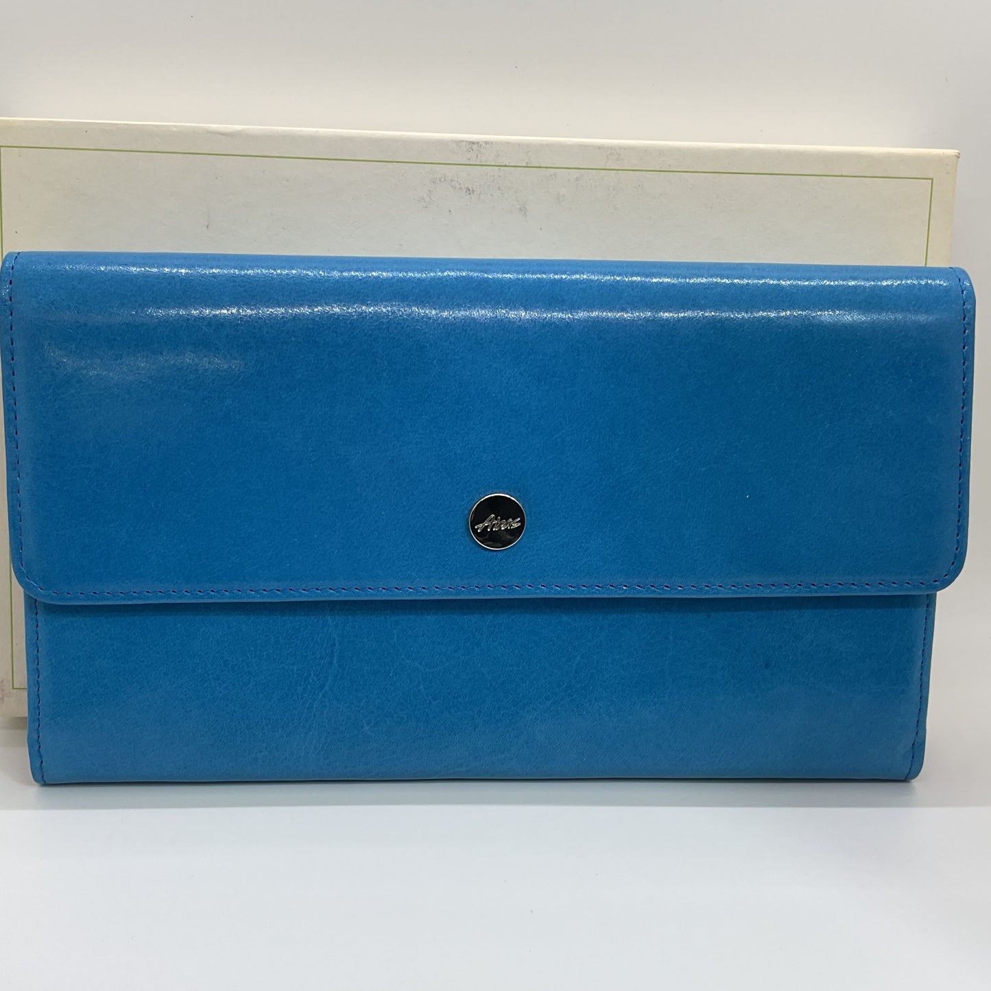 NWB ABAS Blue/Orange Receipt Credit Card Wallet