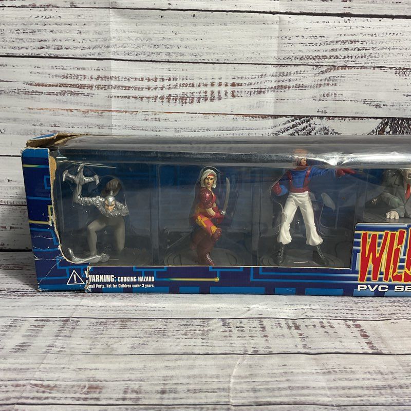 NOB Vintage Wildcats PVC Collectible Figurine Set By Jim Lee & Brandon Choi