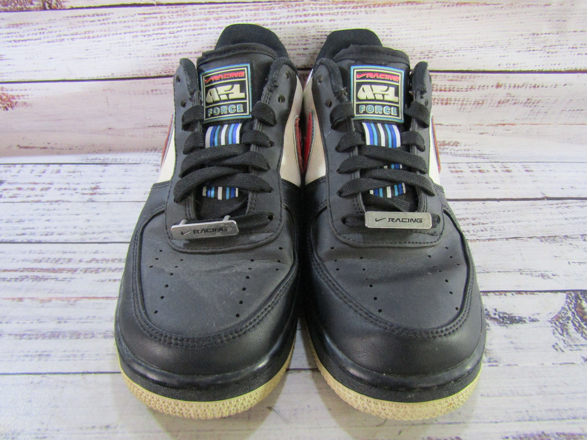 Nike Air Force 1 Low '07 QS Motorsport Men's Black Sneakers Size 7 AH8462-004