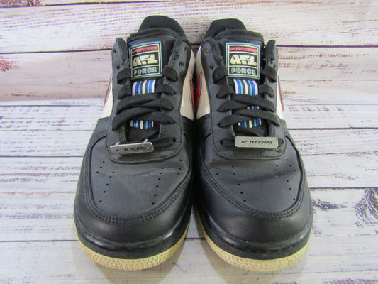 Nike Air Force 1 Low '07 QS Motorsport Men's Black Sneakers Size 7 AH8462-004