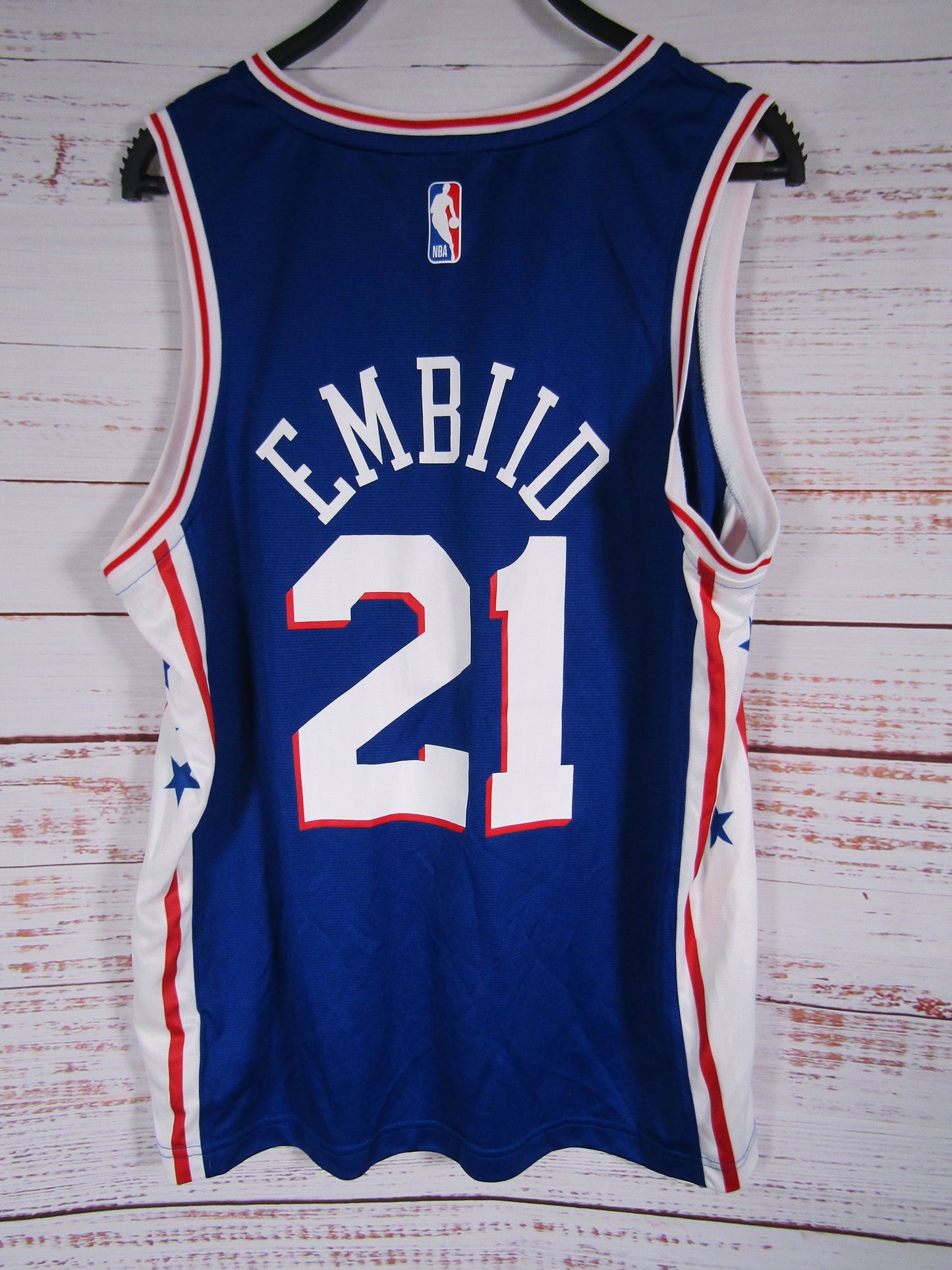 Fanatics Philadelphia 76ers Joel Embiid Jersey Men's Size S