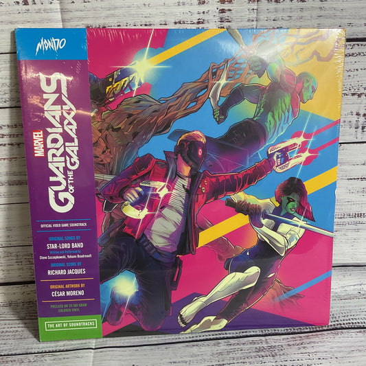 NEW MARVEL Guardians Of The Galaxy Official Mondo Video Game Soundtrack 2X Vinyl