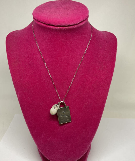 Sterling Silver Pendant JFC 2009 with Chain Necklace