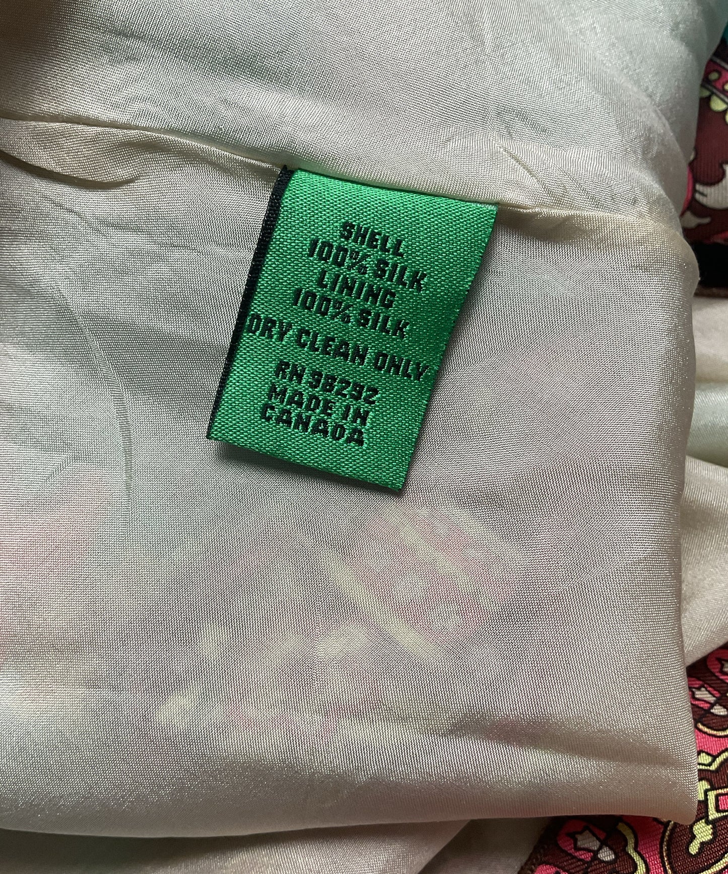 Tibi Silk Green Strapless Handkerchief Dress - Size 2