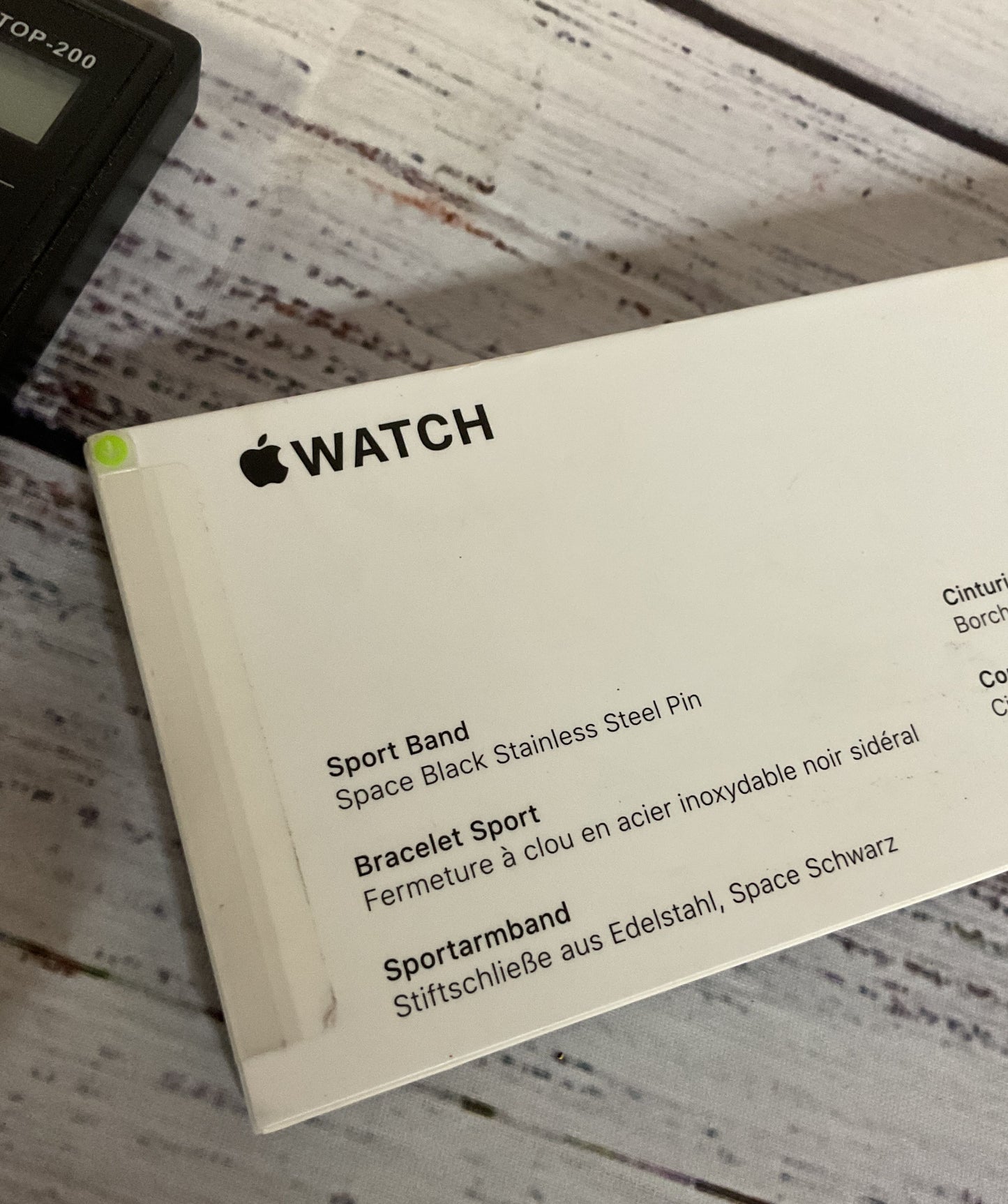 Apple Watch Black Sport Band 40MM