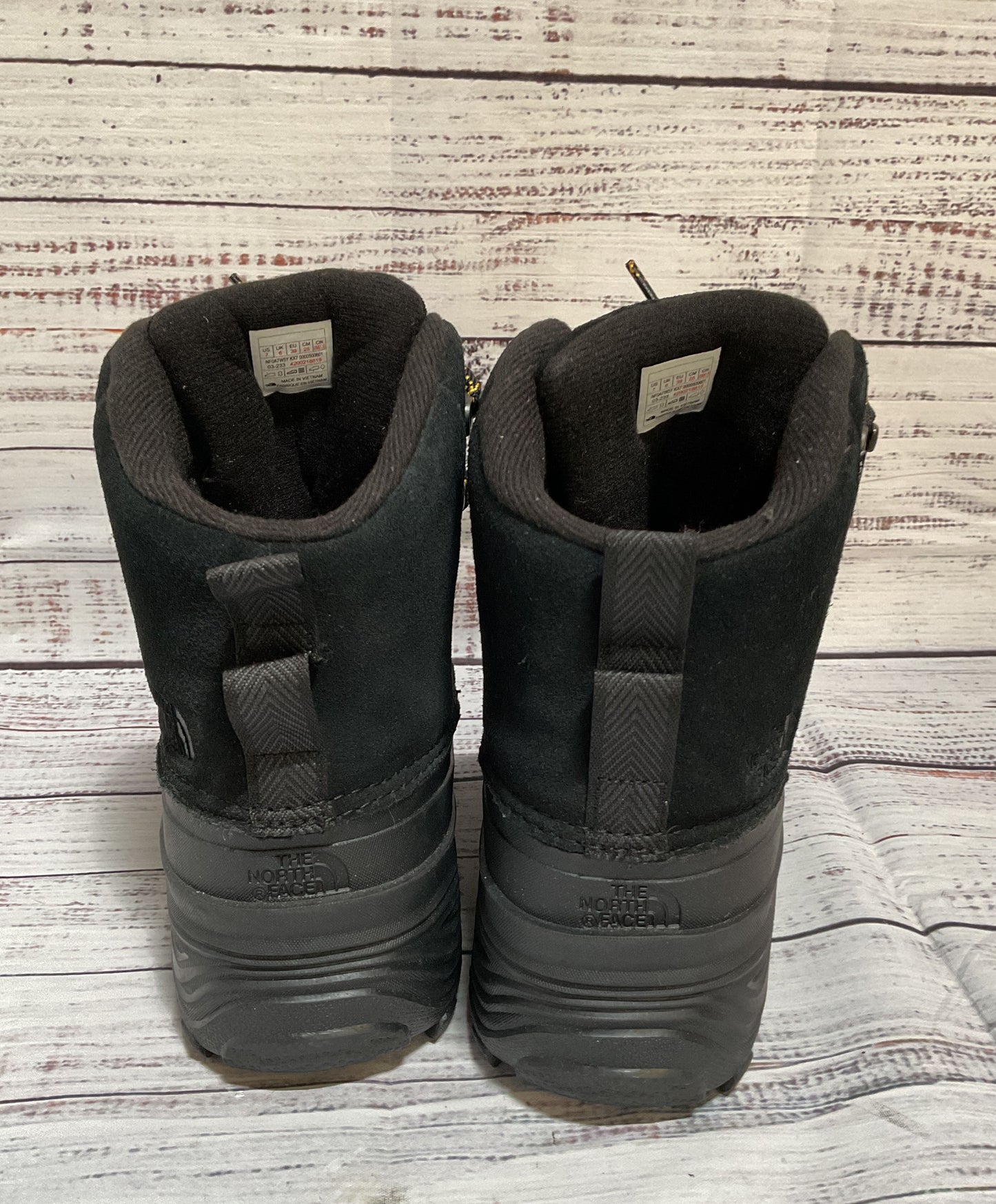 The North Face Waterproof Winter Boots Unisex Kids Black 7