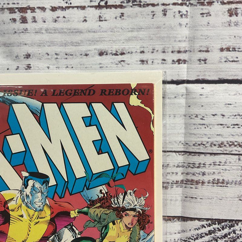 Lot Of 2 Vtg. 1991 X Men 1st Issue Variant Covers Ungraded Marvel Comic Books