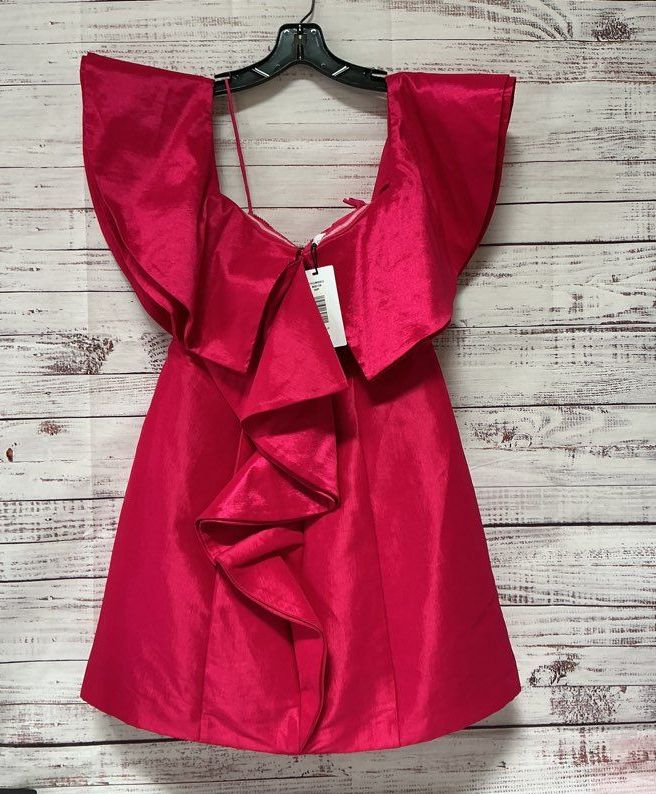NWT Women's One33 Social Hot Pink Formal Dress Size 4 Retail $440