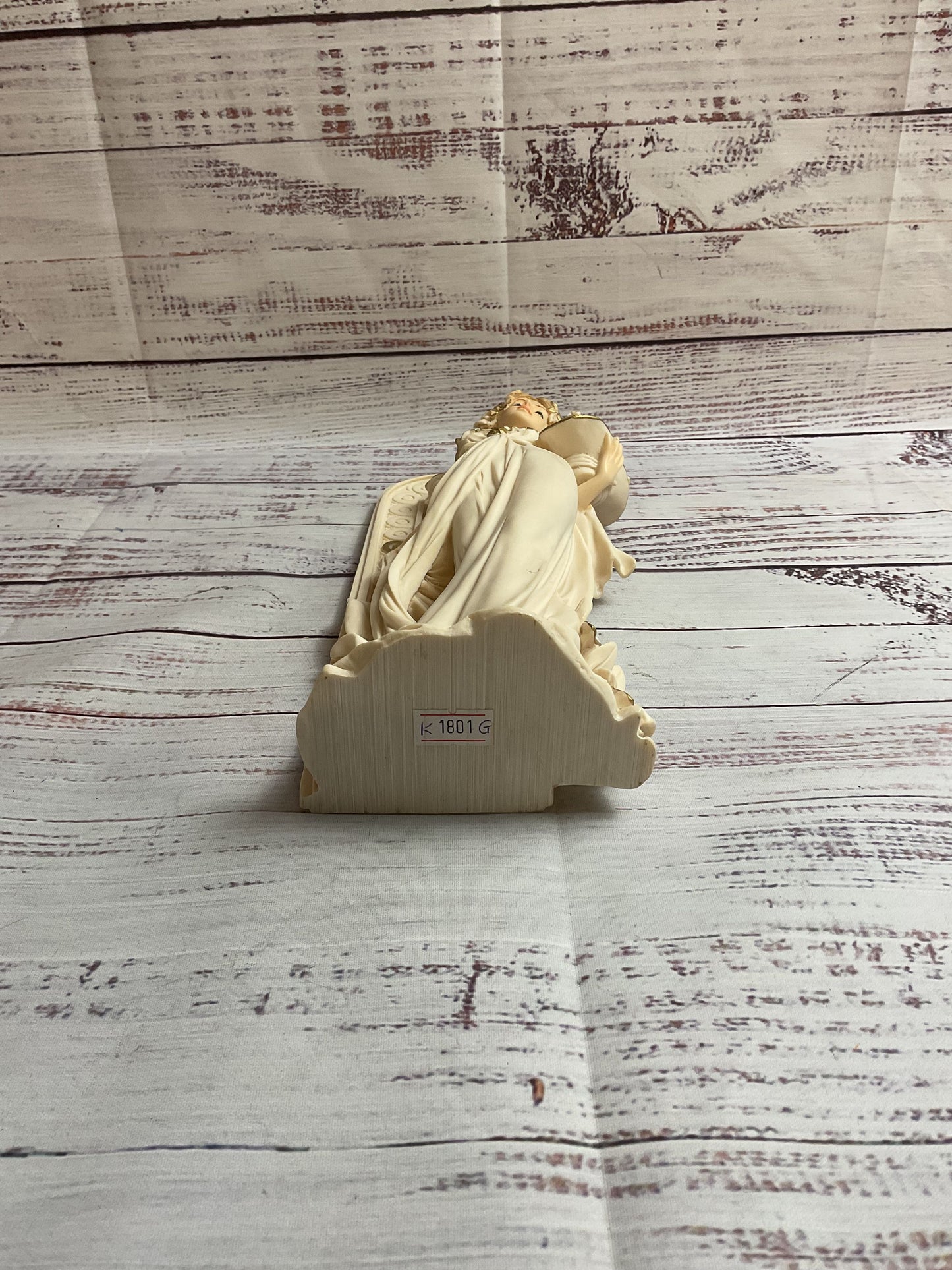 Valentino Italy Figure Woman With Grapes 11"