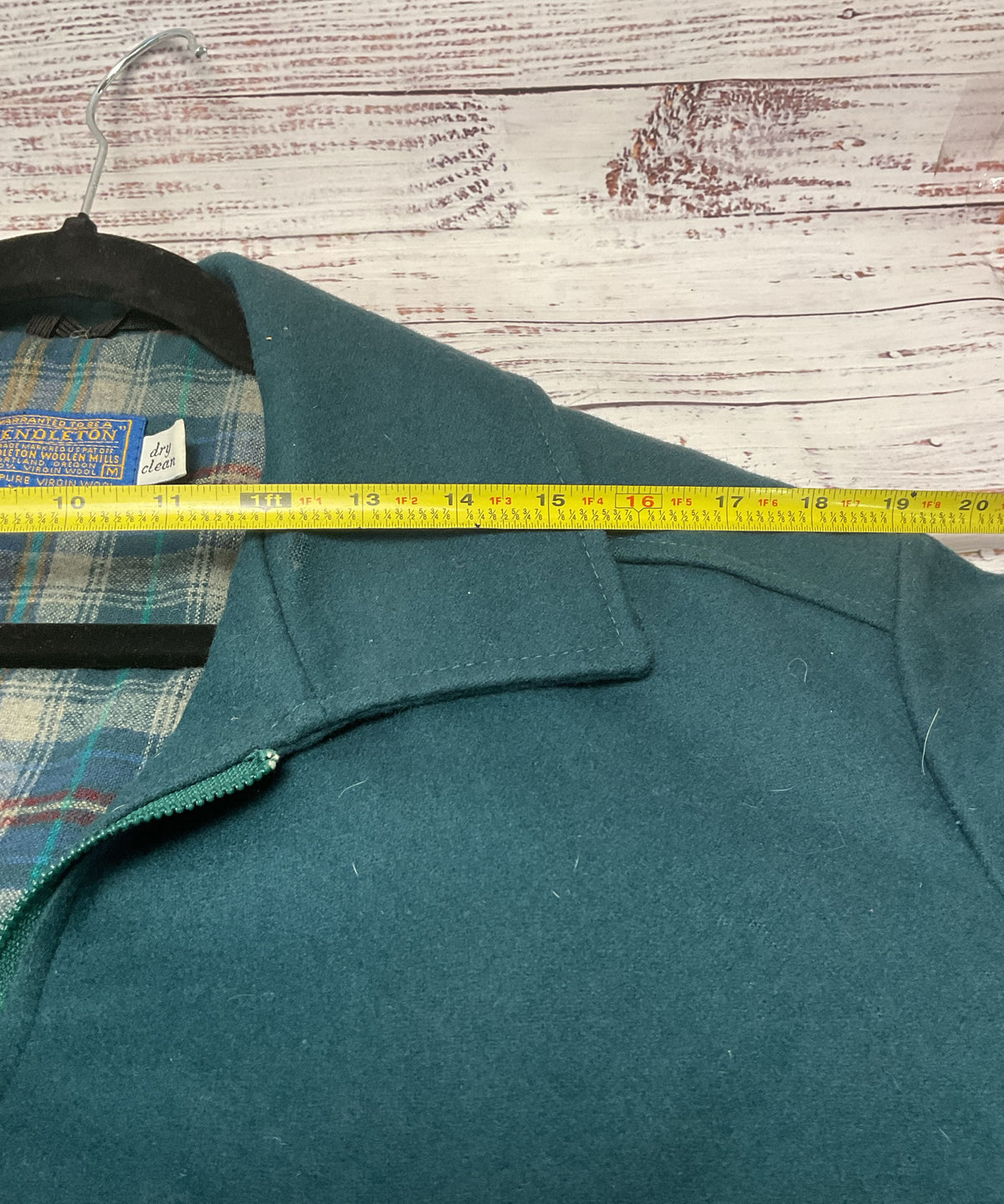 Pendleton Turquoise Blue Green Zip Up Scout Jacket - Size See Photos