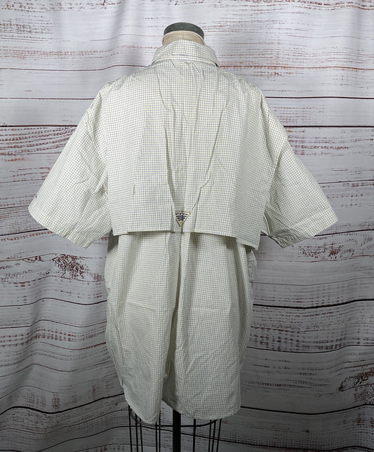 Columbia PFG Bonehead Omni-Shade Vented Fishing Shirt Cream XL