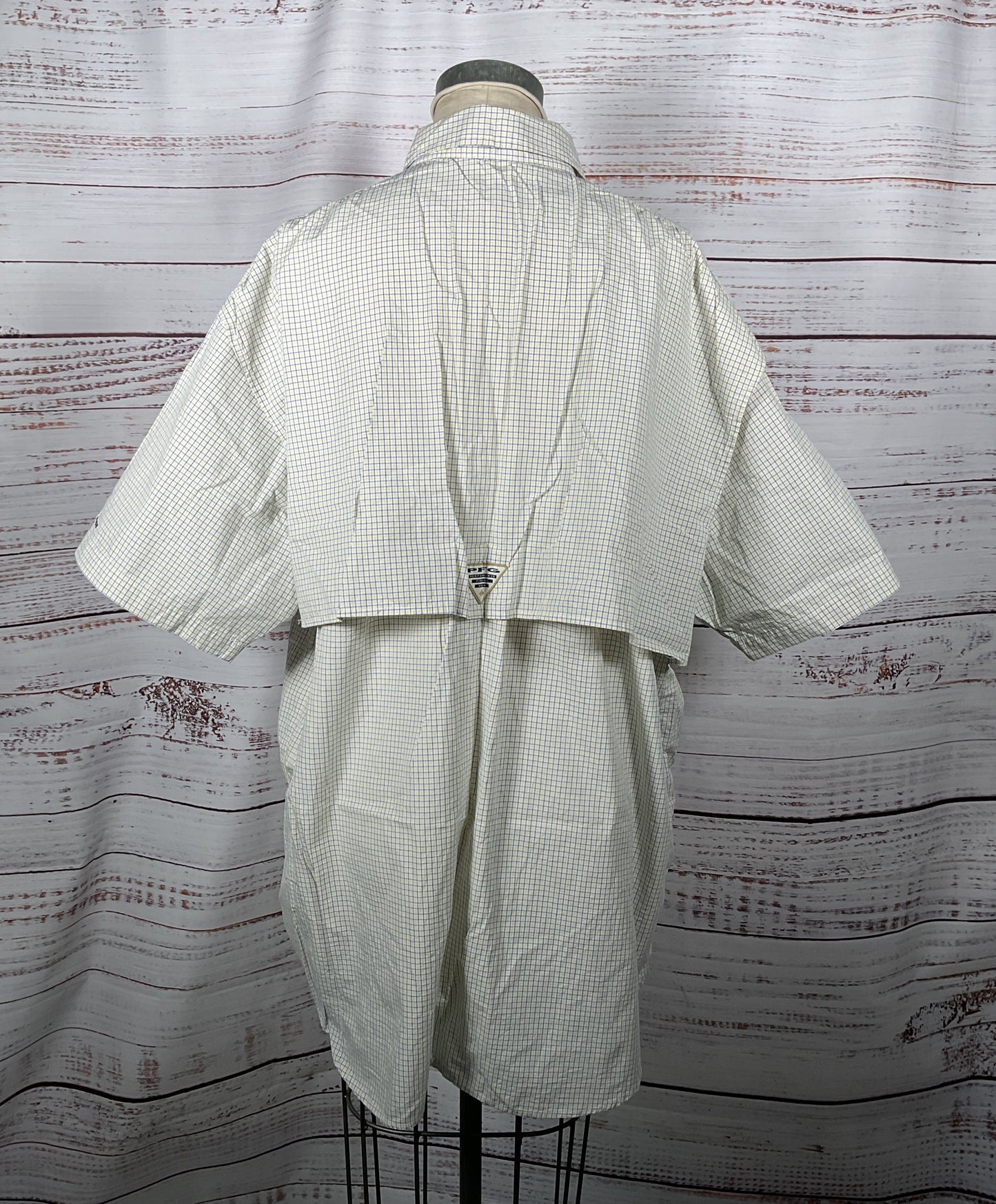 Columbia PFG Bonehead Omni-Shade Vented Fishing Shirt Cream XL
