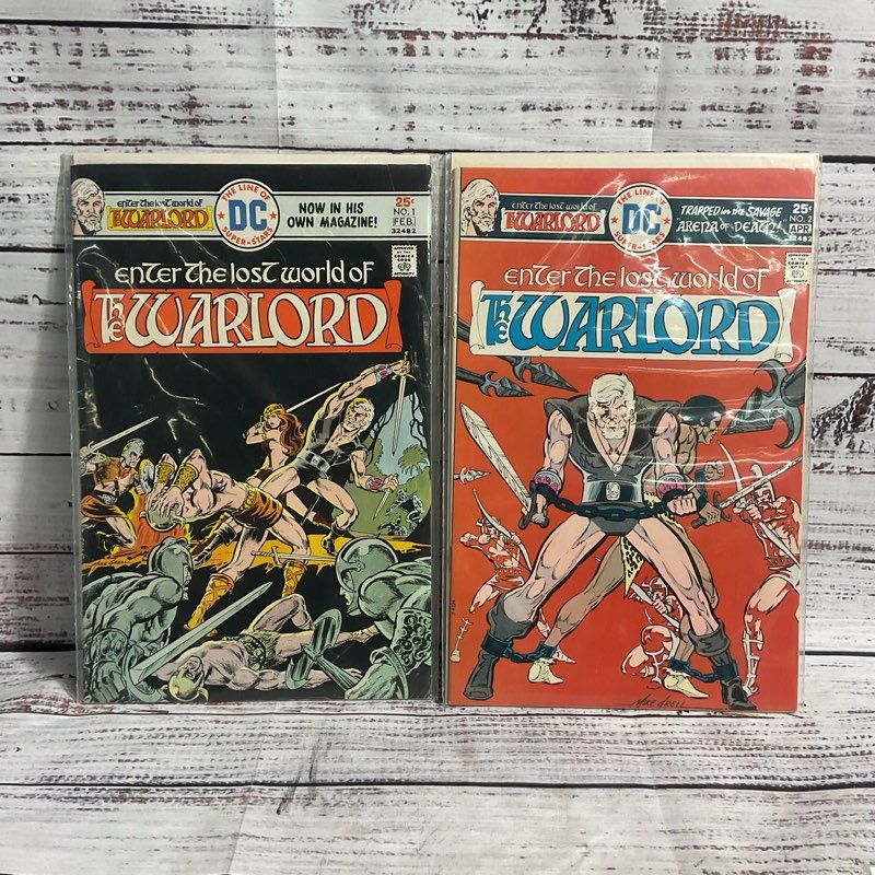 Lot Of 17 Vtg. The Warlord Dc Comics #1-66 Incomplete Ungraded Set