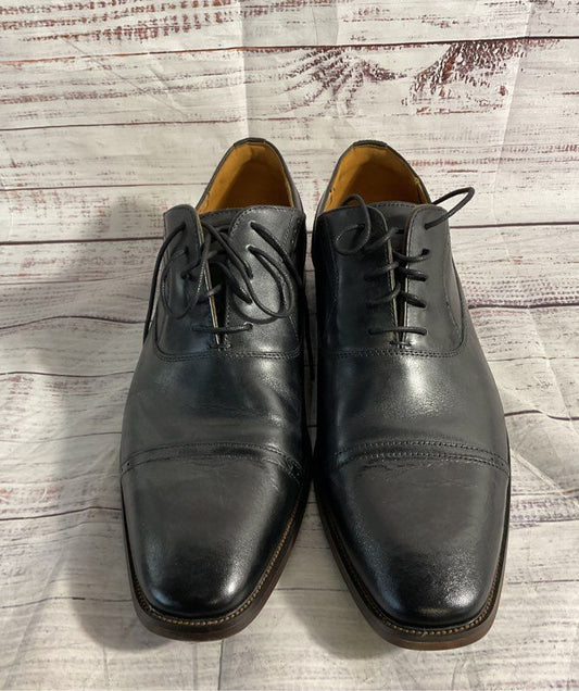 Florsheim Men's Oxford Cap Toe Black Leather Dress Shoes Size 12M