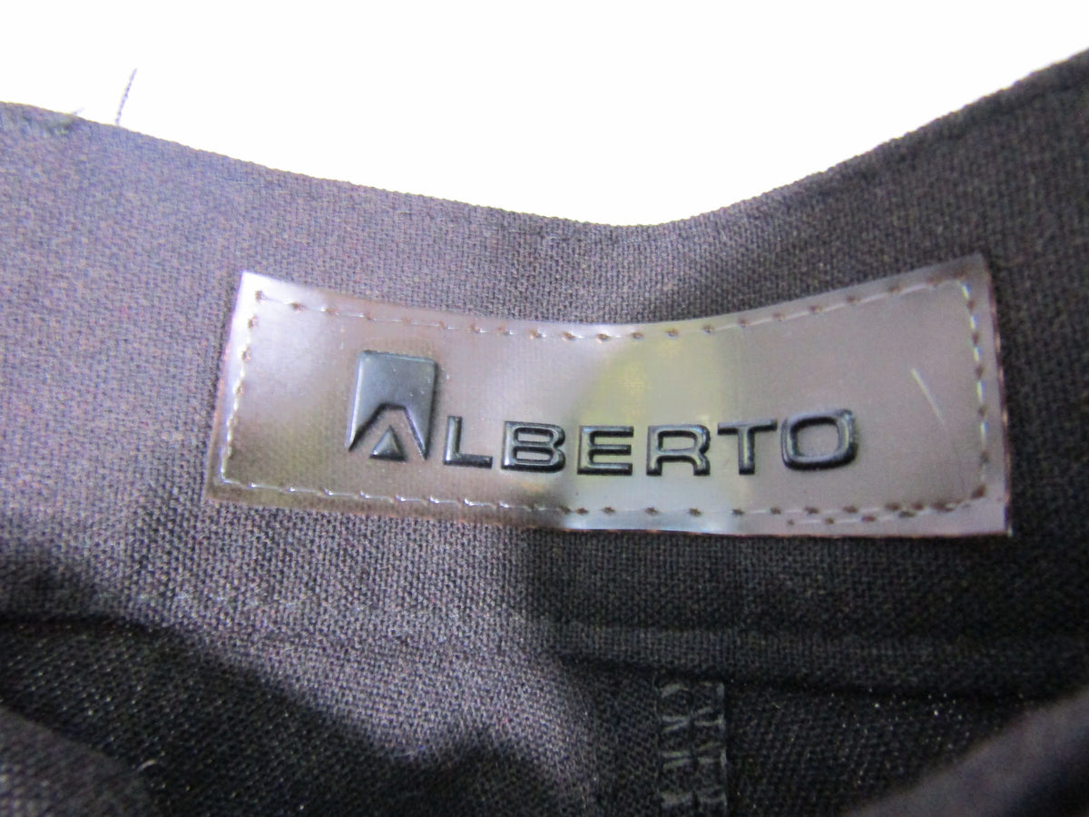 Alberto Ceramica Tom Men's Brown Straight Leg Trouser Pants Size 44