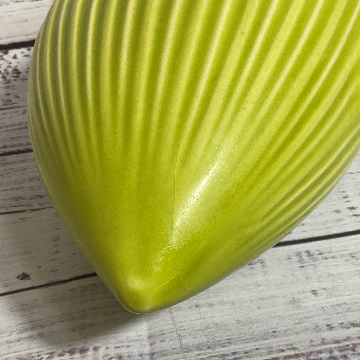 JONATHAN ADLER Green Puffer Blow Fish Menagerie Series Sculpture 9.25" (DAMAGED)