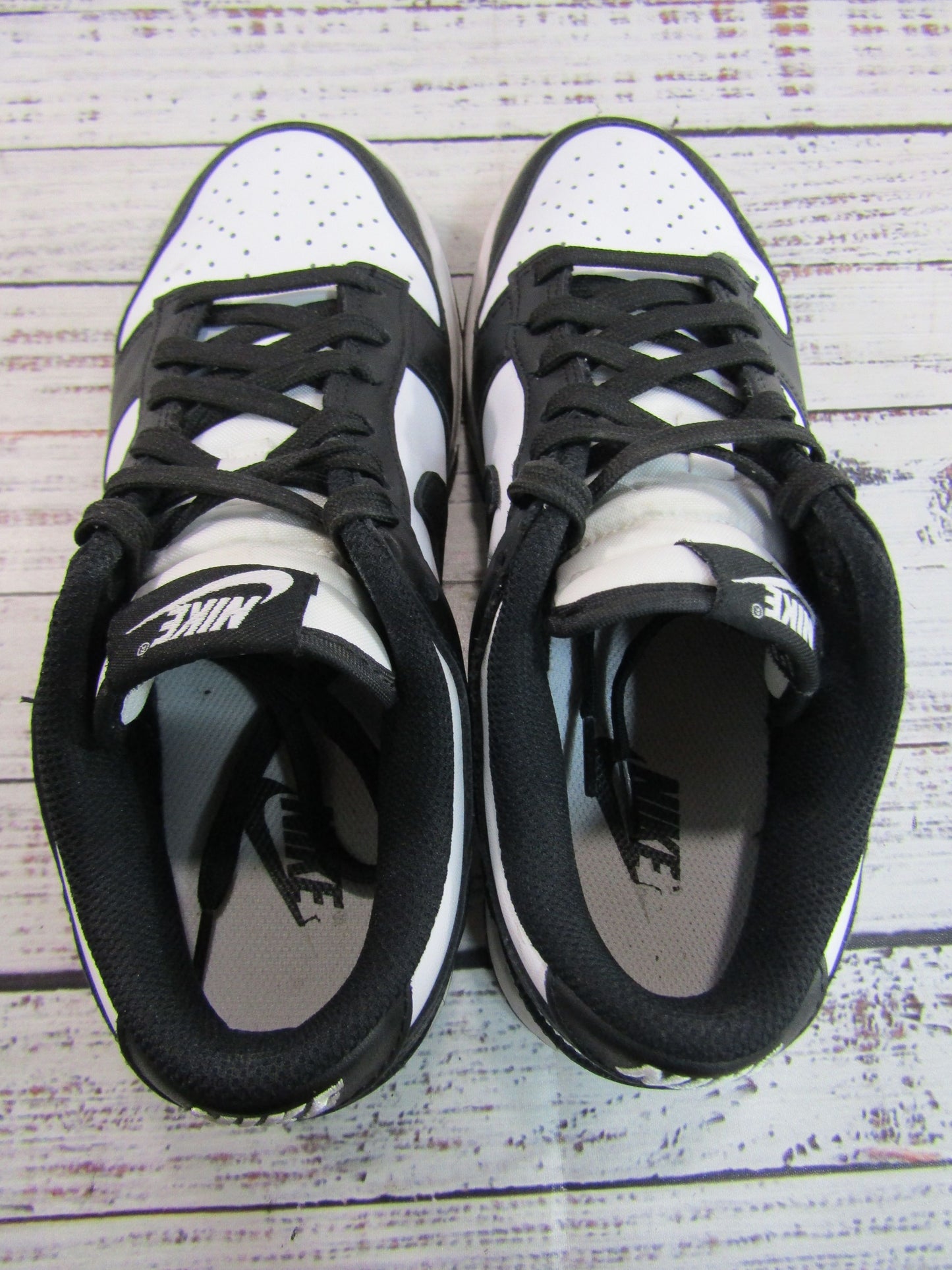 Nike Dunk Low Women's Black & White Low Top Sneakers Size 7.5 DD1503-101