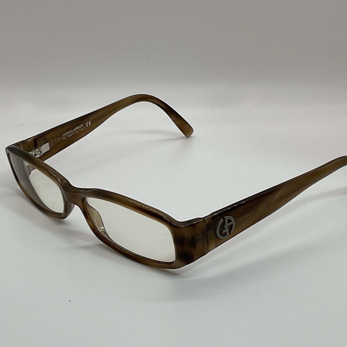 GIORGIO ARMANI GA360 Brown Eyeglasses- 130 (FRAMES ONLY)