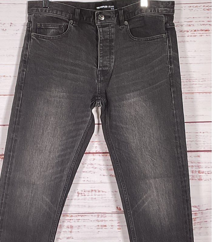 The Kooples Slim Japanese Denim Jeans Black 30