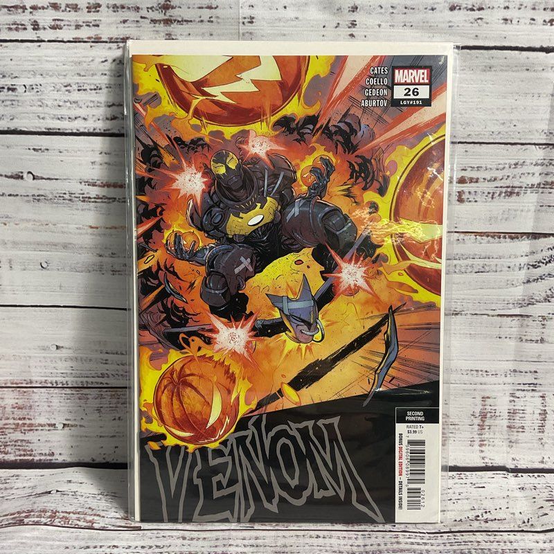 Lot Of 6 Venom Comics 3 25 26 32 34 +26 Variant Marvel Supervillain Ungraded