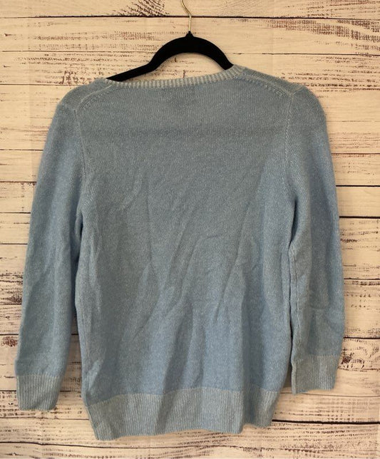 Women's J.Crew Light Blue Italian Cashmere Sweater Size S