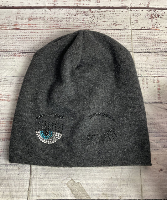 Chiara Ferragni Collection Flirting Beanie Gray OS