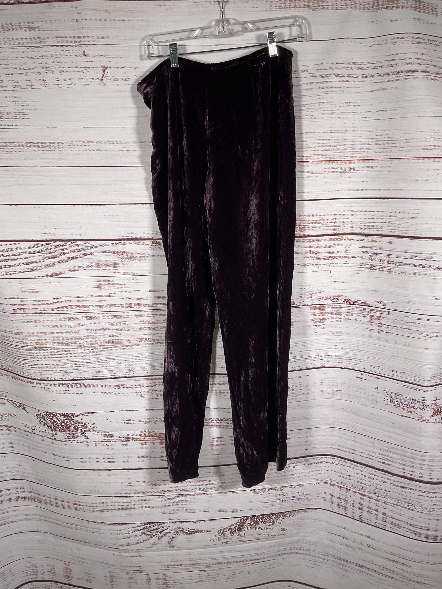 Armani Purple Velvet Pants - Size 8