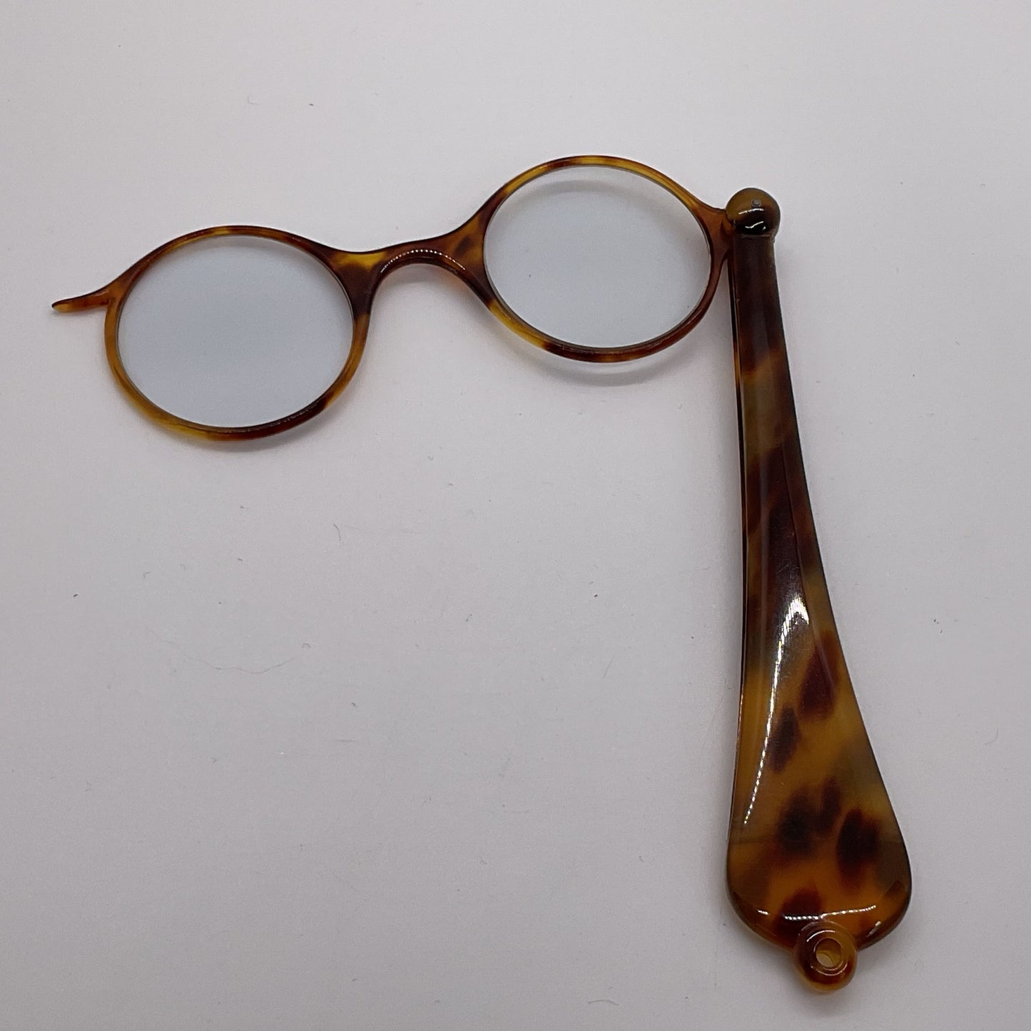 VTG. Mid Century Lorgnette Bakelite Tortoise Opera Glasses