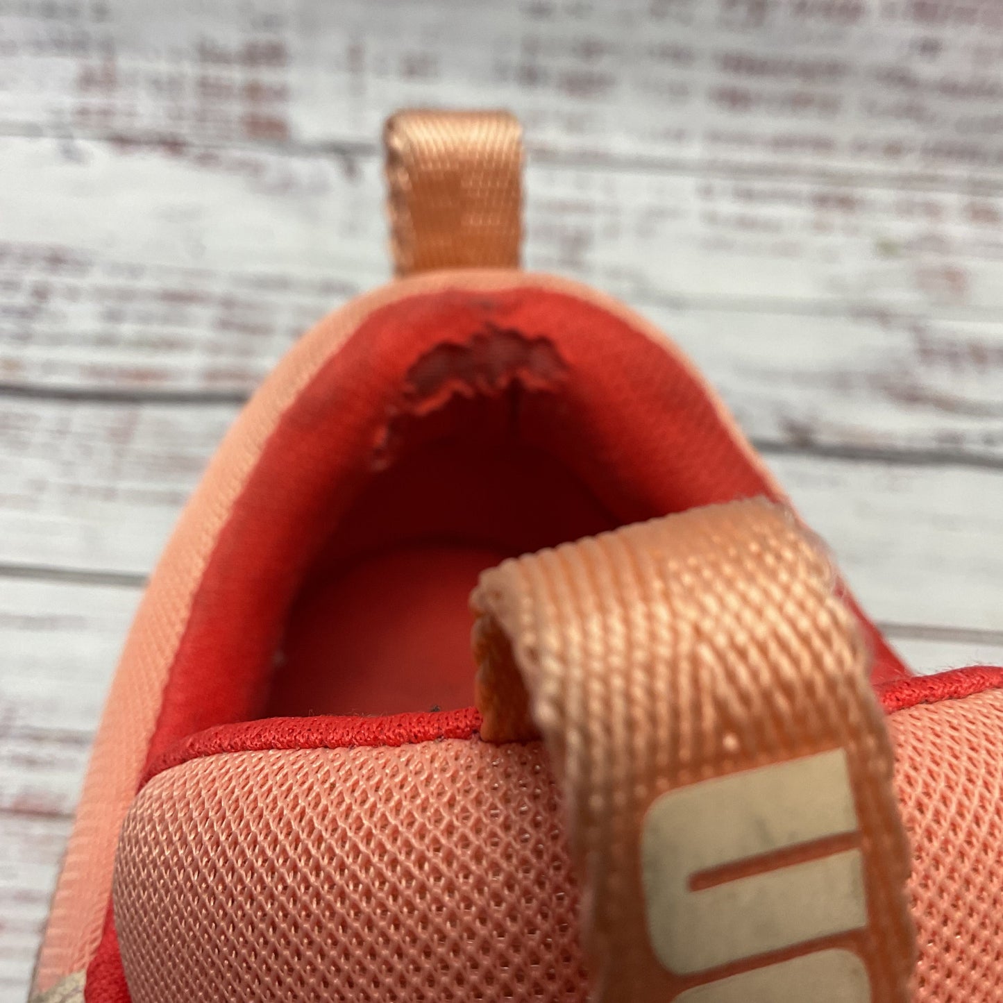 Ugg Calle Lace Sneaker Pink Leather Shoe Women Size 8