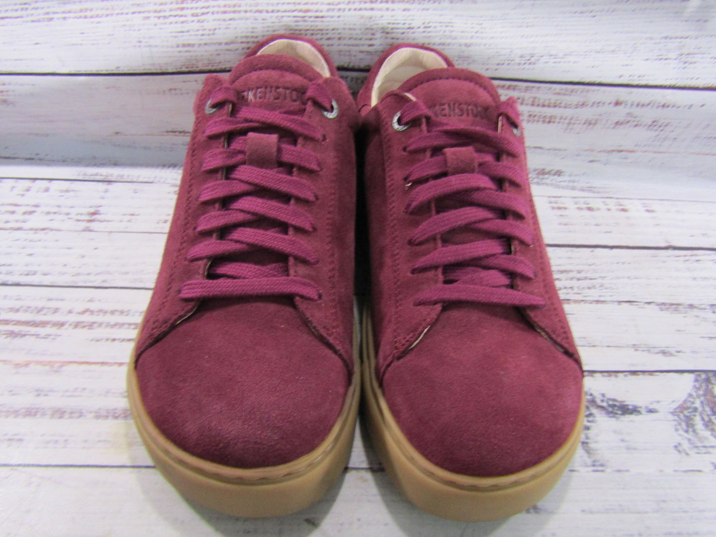 Birkenstock Bend Low Women's Zinfandel Suede Sneakers Size 7