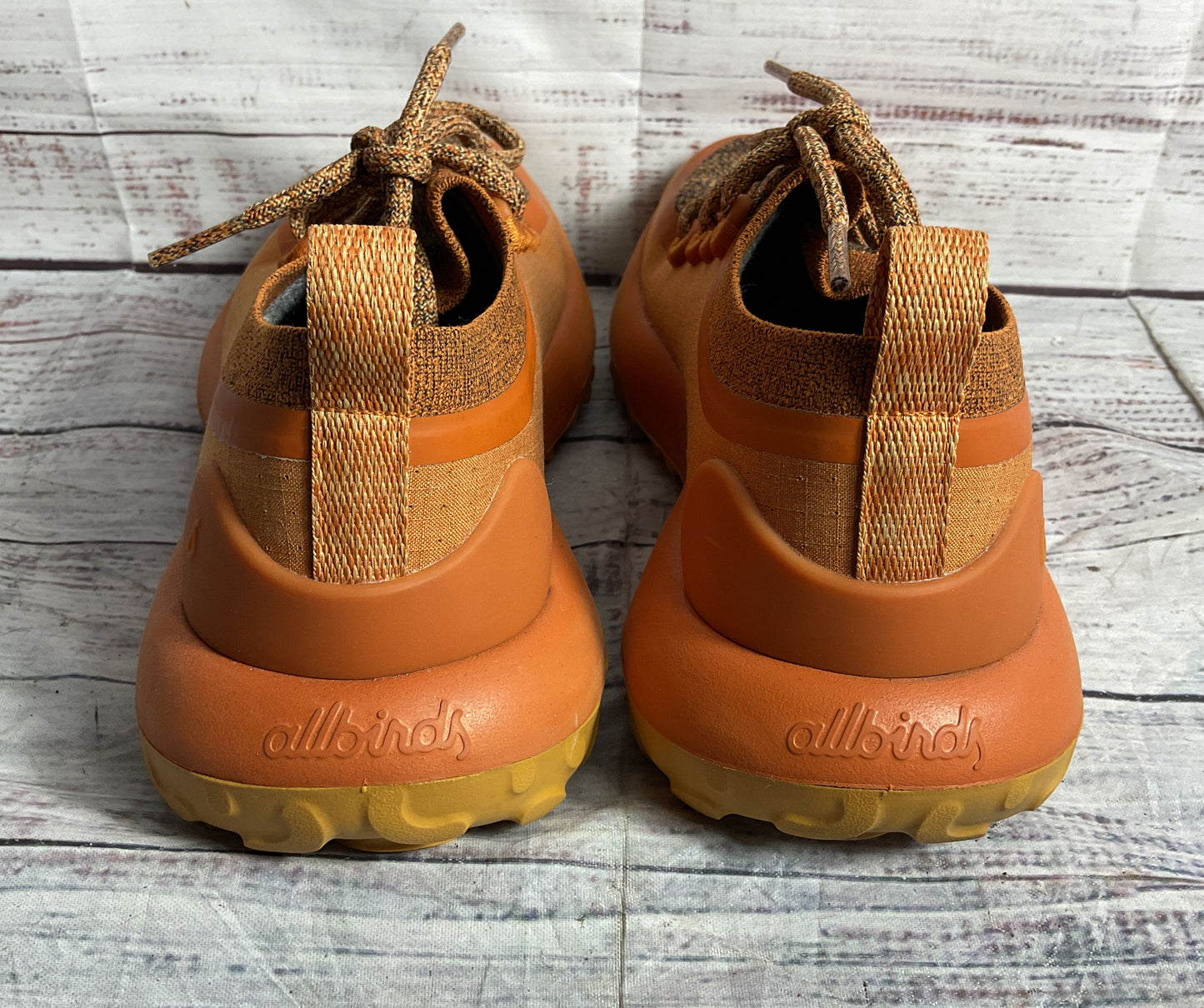 AllBirds Trail Runners SWT Sneakers Honey Rust 7