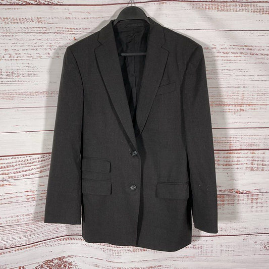 Gucci Gray Wool Blend 2 Button 3 Pocket Suit Jacket - Size 42