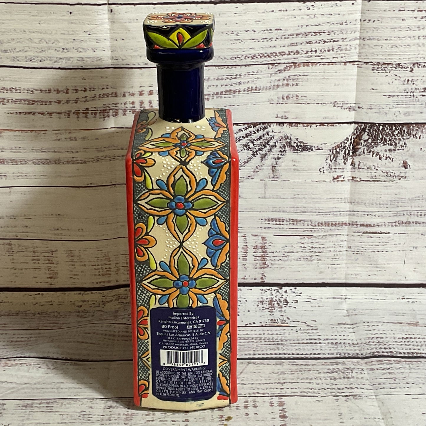 Dos Artes Reserva Especial Agave Anejo Ceramic Empty Bottle- 1 Liter