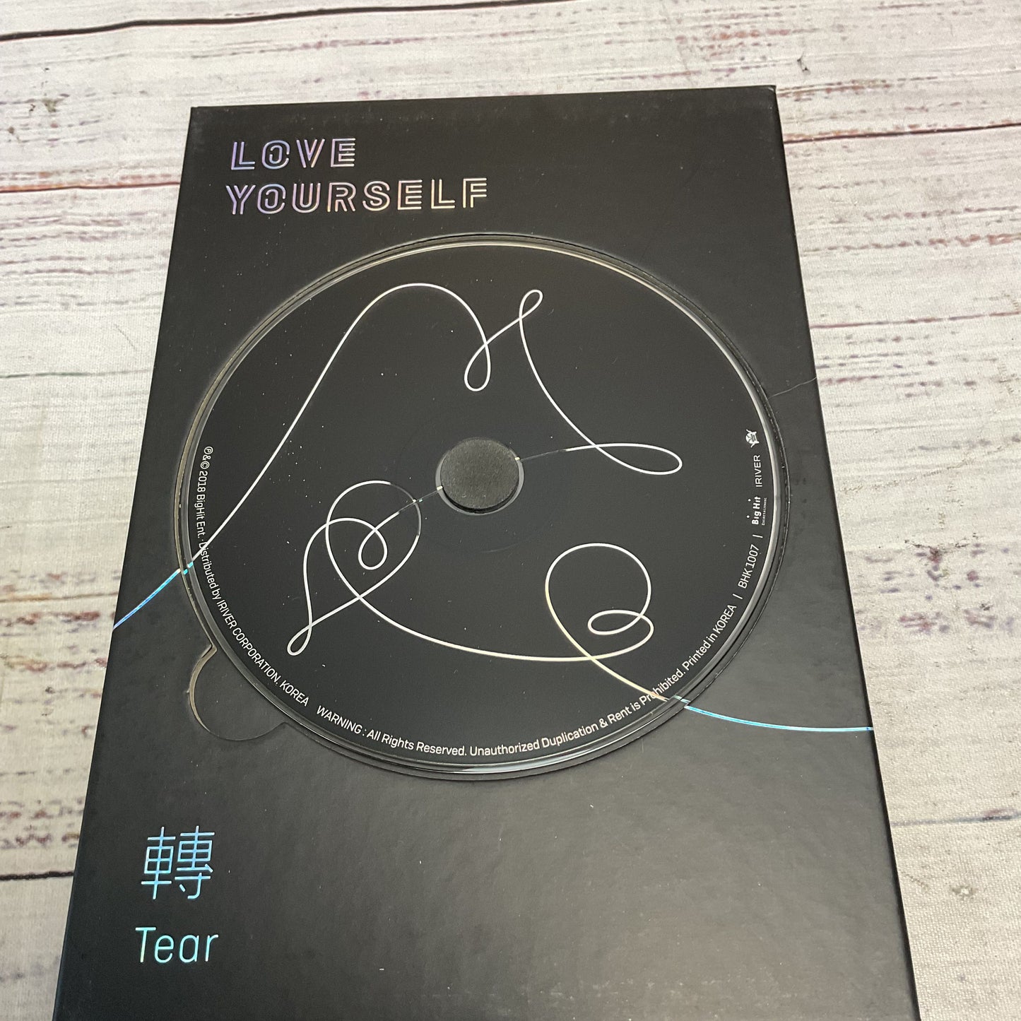 BTS Love Yourself: Tear Photobook, Photocard, Poster, CD