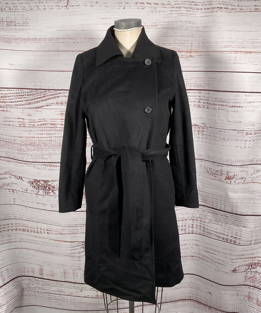 Everlane Side Button Wool Blend Jacket Black S